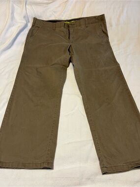Lee Men's Olive Brown Chinos